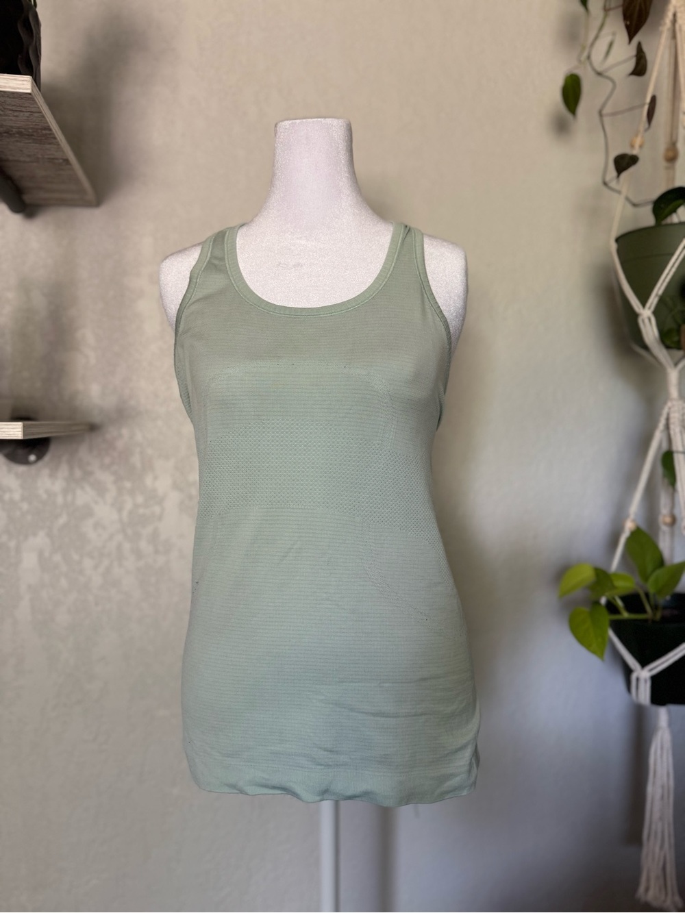 lululemon athletica Light Sage Scoop Neck Tank - Women